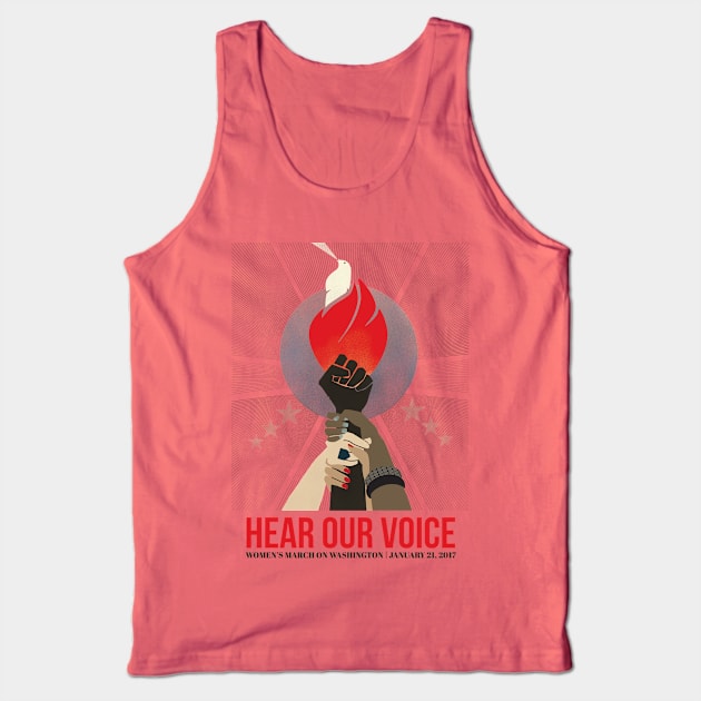 Hear Our Voice Tees Tank Top by brightpaperwerewolves